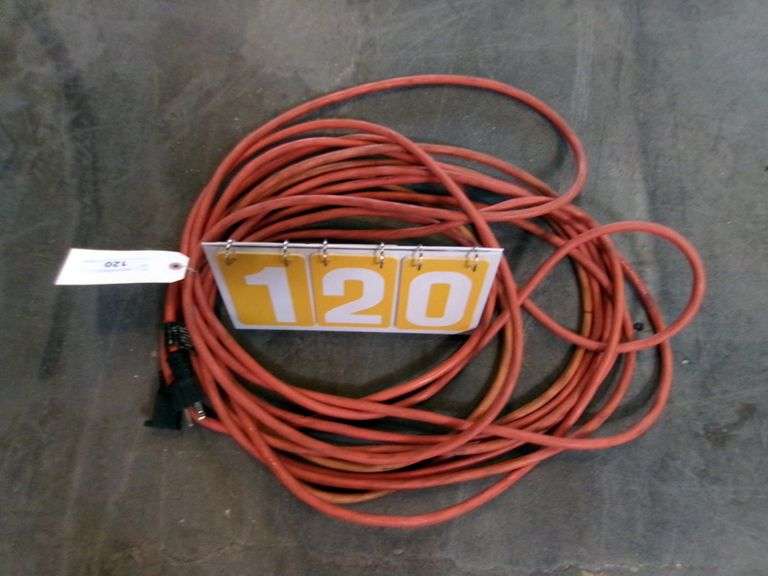 ORANGE EXTENSION CORD