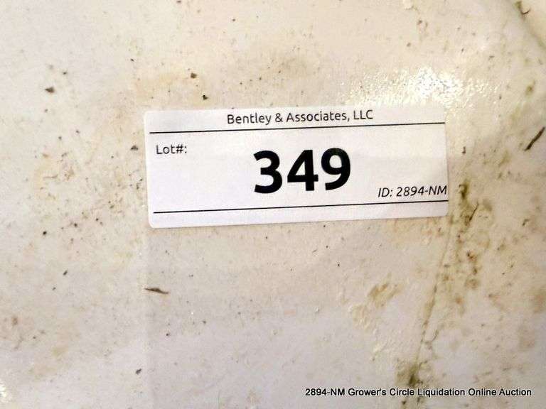 5 - BOTANICARE 4'X8' WHITE MOBILE RACK TRAY - 5 X MONEY