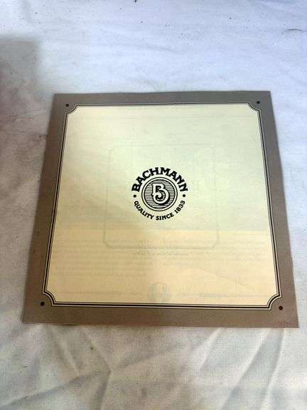 STACK: ASSORTED BACHMANN RAILROAD MANUALS, INSTRUCTIONS