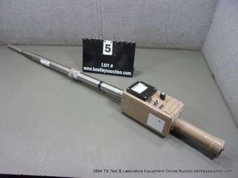 LUDLUM MEASUREMENTS MODEL: 77-3 LONG REACH GEIGER COUNTER
