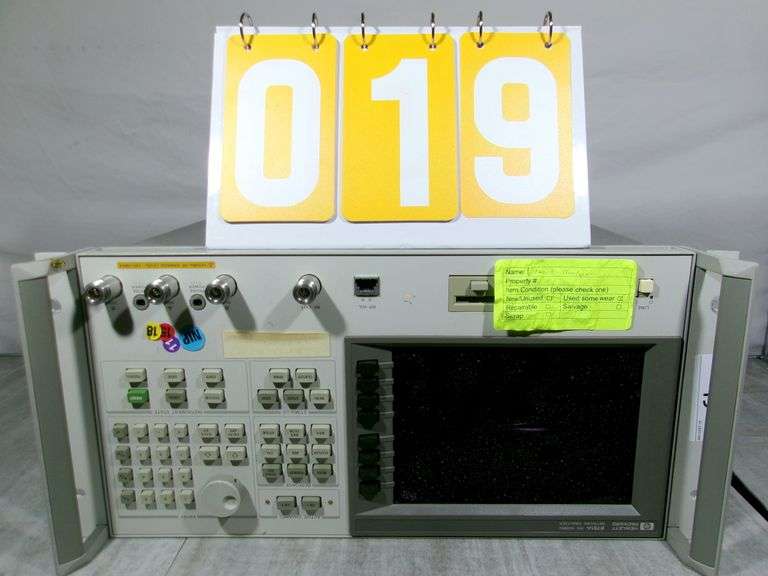 HP 8751A NETWORK ANALYZER