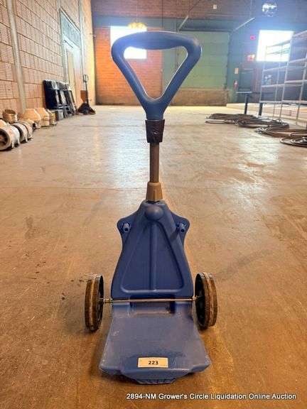 BLUE SPRAYER CART