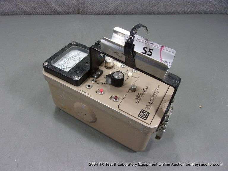 LUDLUM MEASUREMENTS MODEL: 12 SURVEY COUNT RATE METER