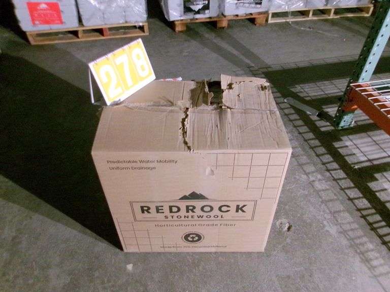 BOX OF MISC. FLOWERING SLABS