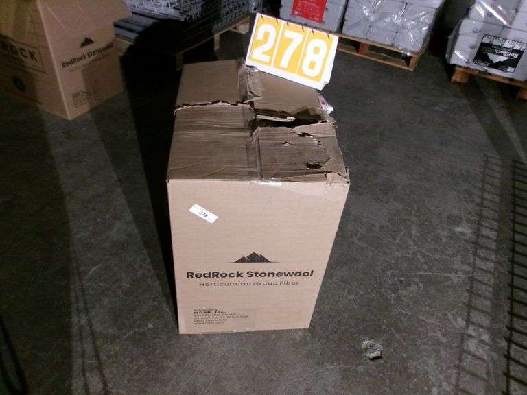 BOX OF MISC. FLOWERING SLABS