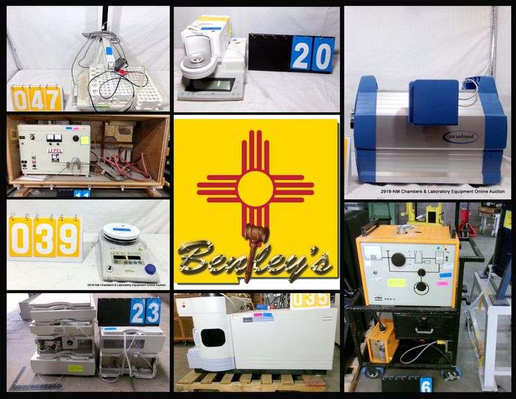 2918-NM Chambers & Laboratory Equipment Online Auction