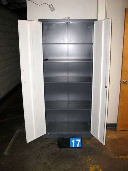 METAL 2-DOOR CABINET