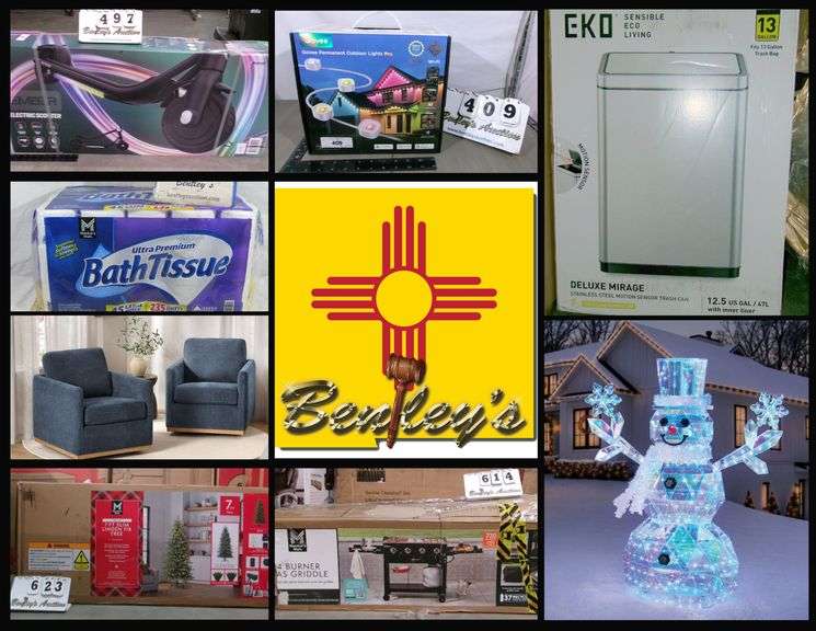 2869-NM Big Box Store Retail Returns Online Auction