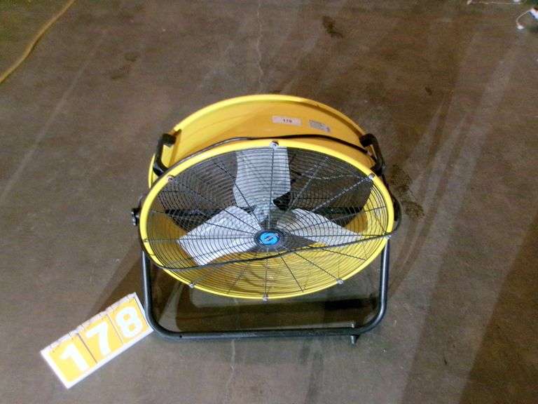 TORNADO 24IN. HIGH VELOCITY TILTING BLOWER DRUM FAN