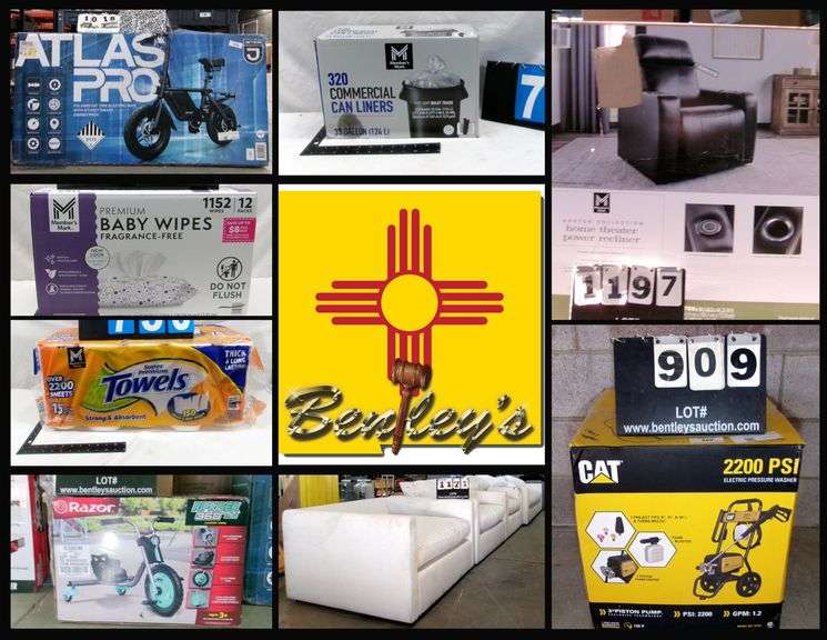 2883-NM Big Box Store Retail Returns Online Auction