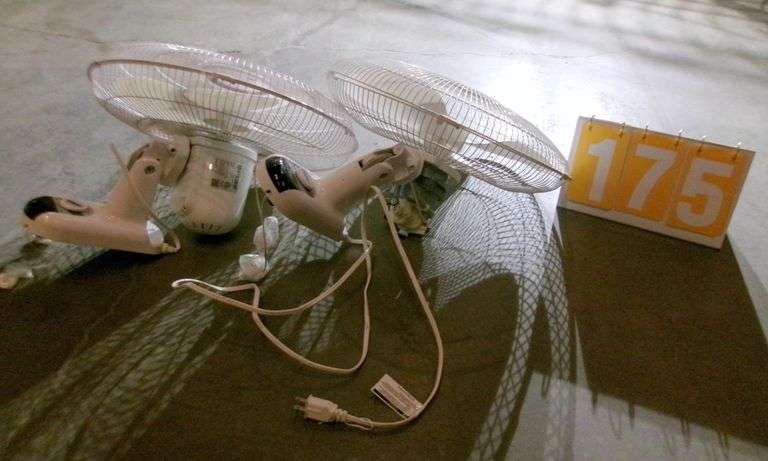 HURRICANE SUPREME 16IN. WALL MOUNT FAN, QTY 2