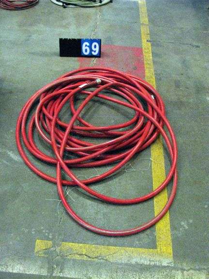 RED GARDEN HOSE
