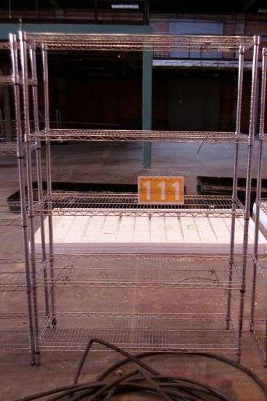 COMMERCIAL GRADE HEAVY DUTY WIRE SHELVING
