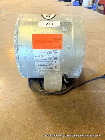 CAN-FAN 736830 10IN. INLINE MAX FAN