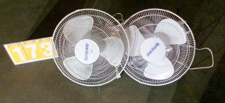 HURRICANE SUPREME 16IN. WALL MOUNT FAN, QTY 2