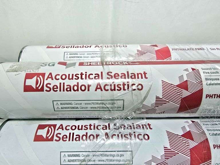 ACOUSTICAL SEALANT, QTY 4