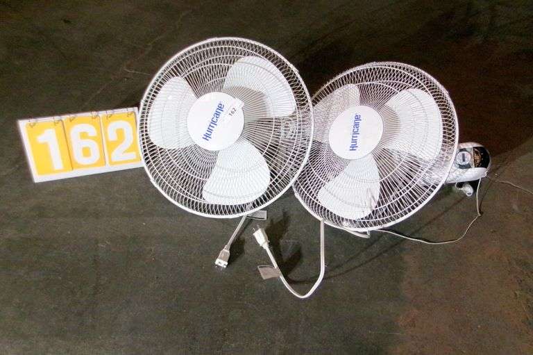 HURRICANE SUPREME 16IN. WALL MOUNT FAN, QTY 2