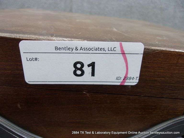 CUSTOM WOOD EQUIPMENT STORAGE CASE, 10" X 10" X 3"