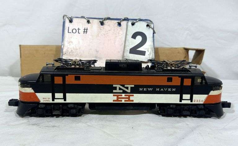 LIONEL 2350 NEW HAVEN EP-5 0 GAUGE ELECTRIC LOCOMOTIVE