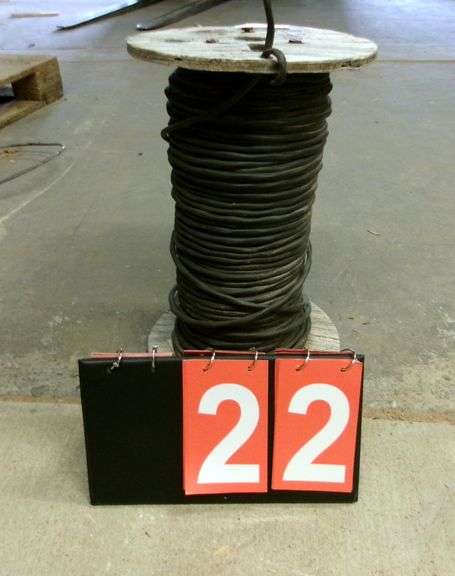 SPOOL: 16/2 WATER PROOF COPPER WIRE - GROSS WEIGHT 16 LBS