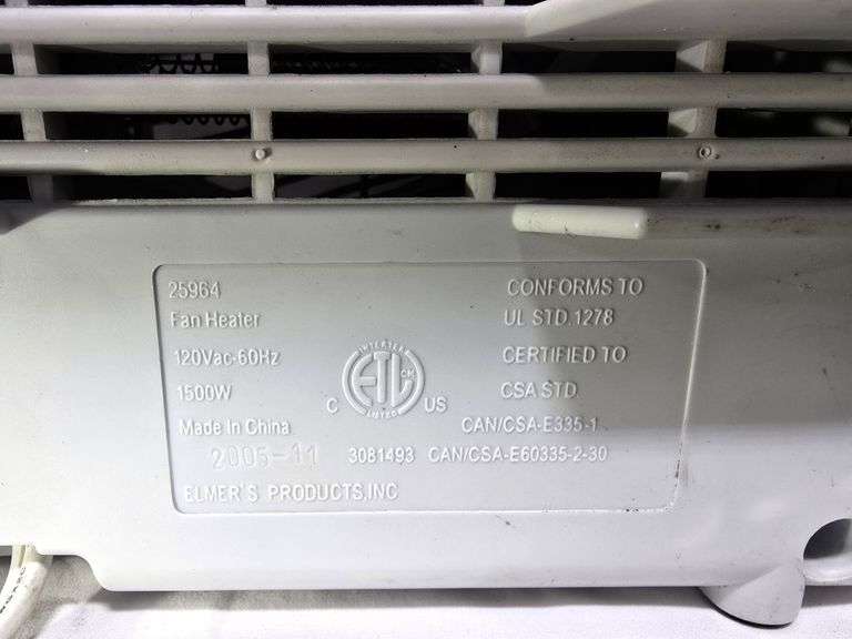 BOSTON SPACE HEATER, 25964