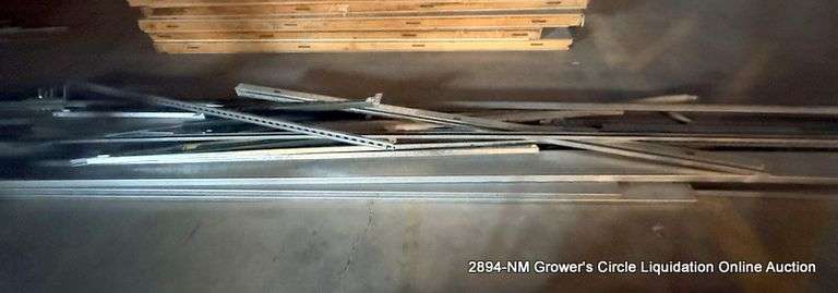 PILE OF MISC. SCRAP GALVANIZED STEEL