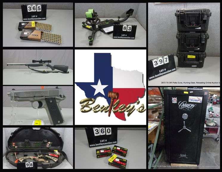 2872-TX DR Potts Guns, Hunting Gear, Reloading Online Auction