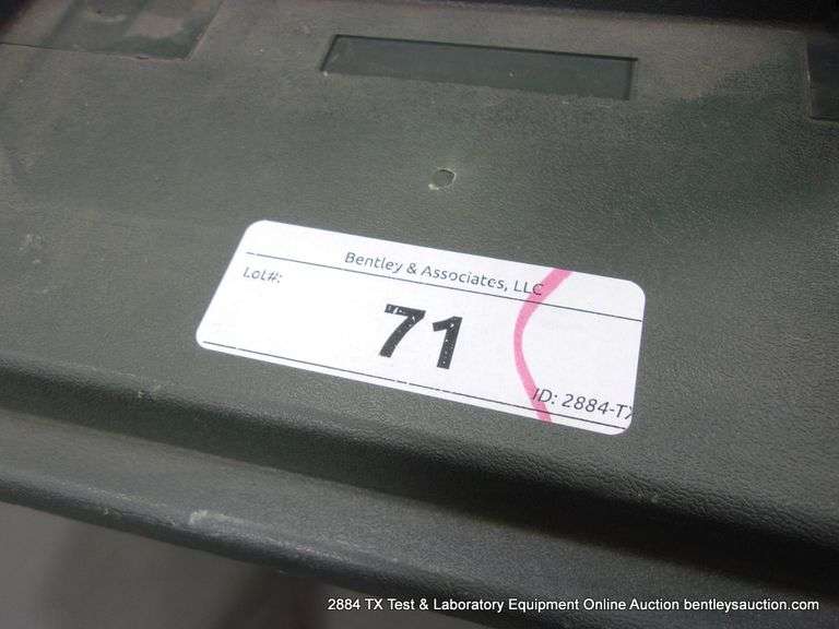 F&J SPECIALTY PRODUCTS MODEL: DF-AB-75L-LI PORTABLE FLOW RATE METER