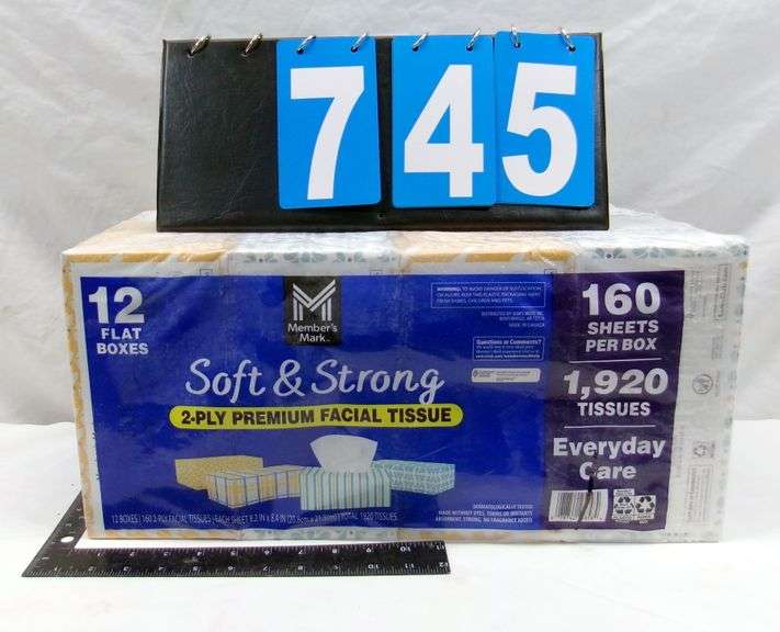 SOFT AND STRONG 2 PLY FACIAL TISSUE