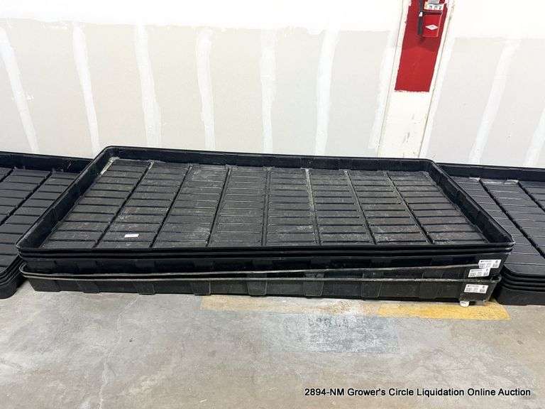 5 - BOTANICARE 4 X8 RACK TRAY W/ 6" DRAIN - 5 X MONEY