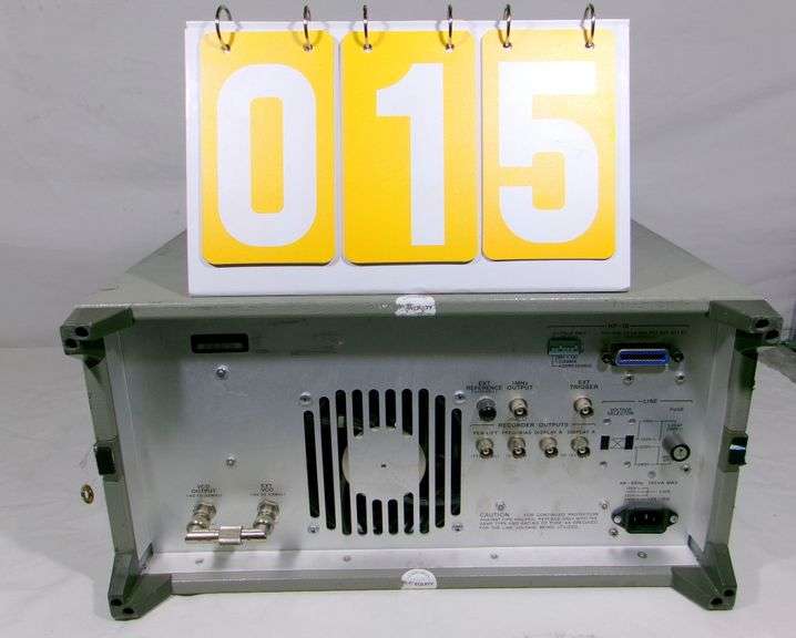 HP 4192A LF IMPEDANCE ANALYZER