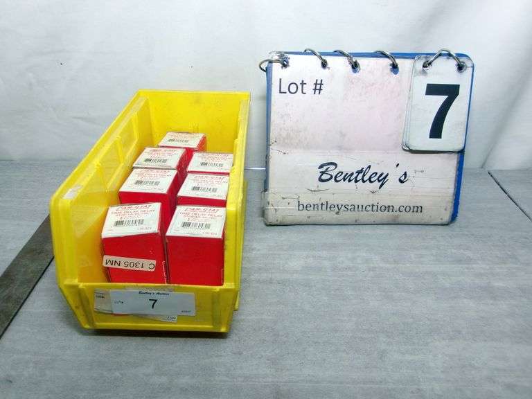 COM-STAT S106-1A-45-75C TIME DELAY RELAY - CONTENTS ONLY! 7 X MONEY