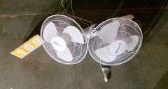 HURRICANE SUPREME 16IN. WALL MOUNT FAN, QTY 2