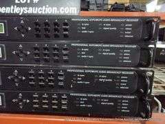 TIERNAN ABR202A AUDIO BROADCAST RECEIVERS (4X MONEY)