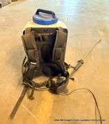 KOBALT 4 GALLON BATTERY POWERED BACKPACK SPRAYER W/ 2 BATTERIES & CHARGER