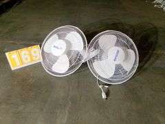 HURRICANE SUPREME 16IN. WALL MOUNT FAN, QTY 2