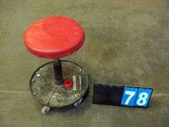 PNEUMATIC ROLLING CHAIR, QTY 3