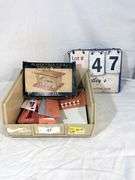 BIN: HO-SCALE PLASTICVILLE U.S.A. FROSTY BAR - CONTENTS ONLY! (MISSING PARTS)