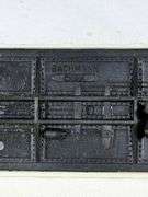 BACHMANN HO-SCALE ORANGE SHELL 1 HATCH TANKER CAR W/ HO-SCALE, MODEL TRAIN GONDOLA CAR, 500 LINE RAI