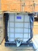 275 GALLON IBC CAGED PLASTIC POLY TOTE