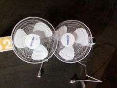 HURRICANE SUPREME 16IN. WALL MOUNT FAN, QTY 2