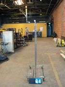 HEAVY DUTY COLLAPSIBLE CHROME GARMENT RACK