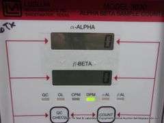 LUDLUM MEASUREMENTS MODEL: 3030 ALPHA-BETA SAMPLE COUNTER