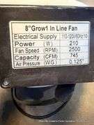 GROW 1 8" INLINE FAN