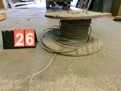 SPOOL: 6 AWG COPPER WIRE - GROSS WEIGHT 41 LBS