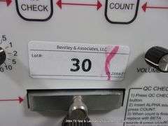 LUDLUM MEASUREMENTS MODEL: 3030 ALPHA-BETA SAMPLE COUNTER