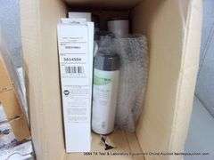 LOT: BOX-CHEMICAL FILTER SET, LAB THERMOMETER, HVAC LIMIT SWITCHES