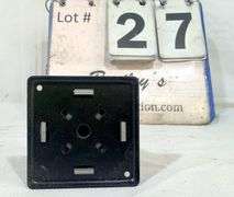 MARX OR COLBER O-GAUGE MODEL TRAIN "WIGWAG" RAILROAD CROSSING SIGNAL