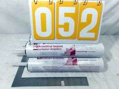 4 - ACOUSTICAL SEALANT - SOUND BLOCKING CAULK - 4 X MONEY