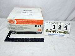 ORANGE NITRILE IND. GLOVES, SMDTON XXL
